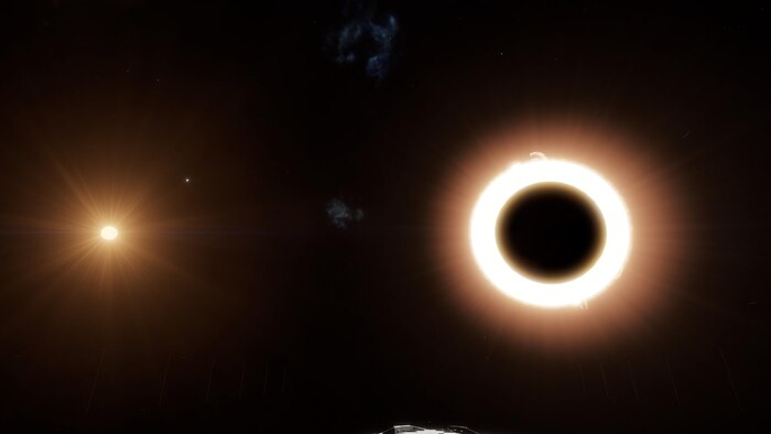 A black hole, or what?