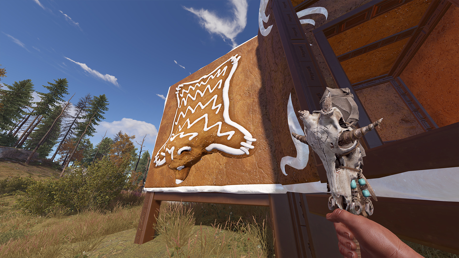Gingerbread Bear Rug thumbnail 4