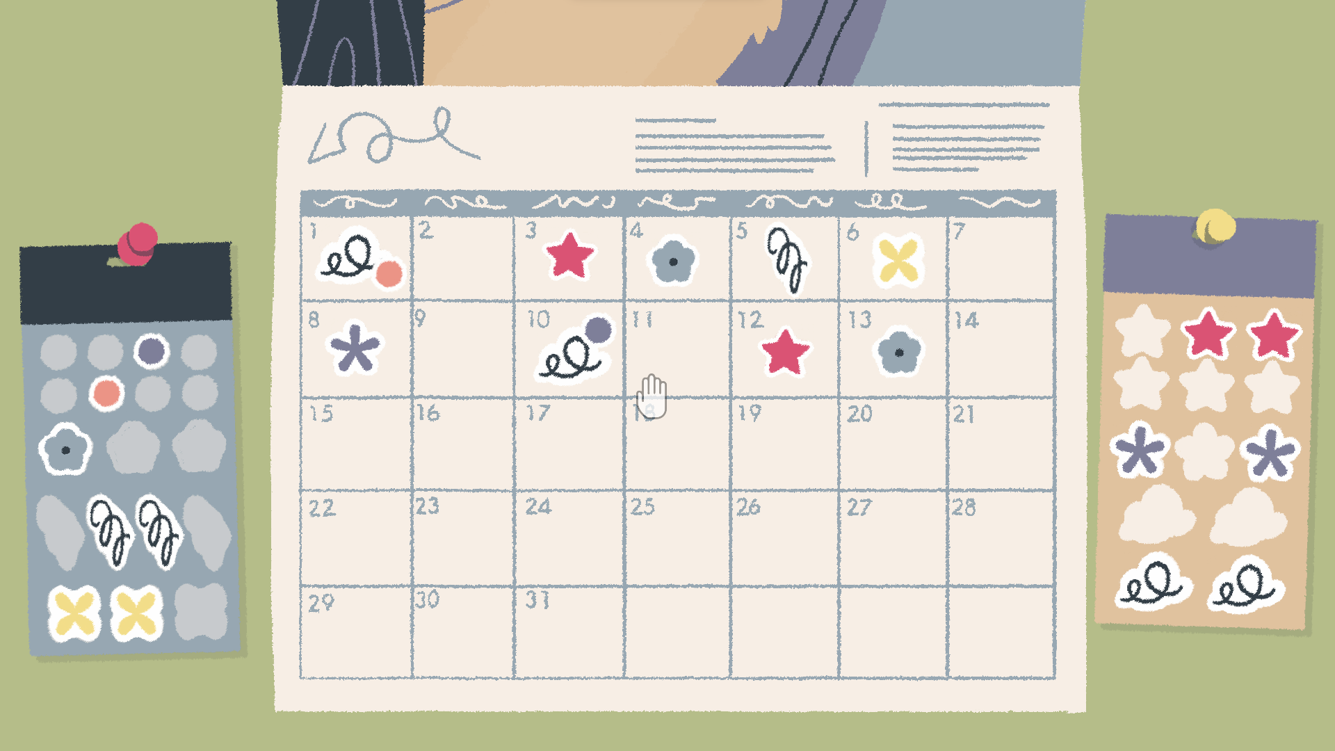 A Little to the Left - Daily Tidy (Calendars/Stickers) image 6