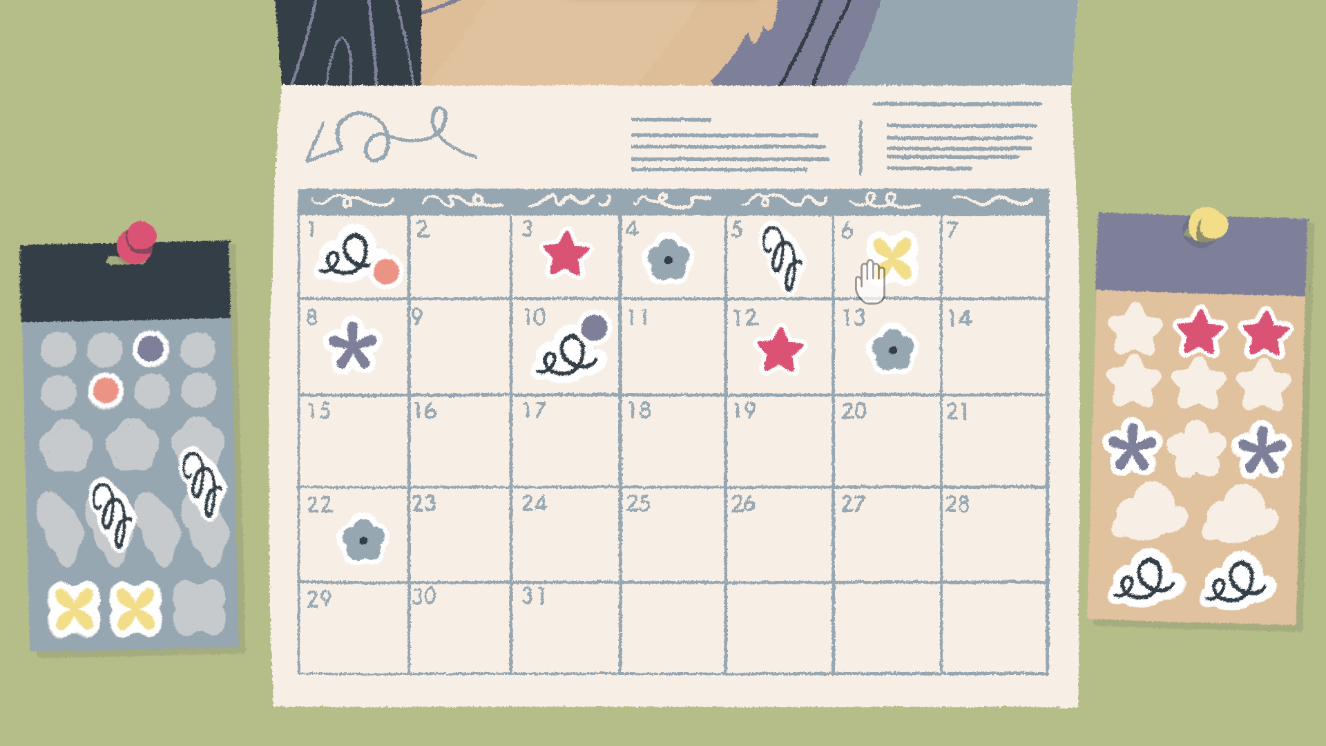 A Little to the Left - Daily Tidy (Calendars/Stickers) image 7