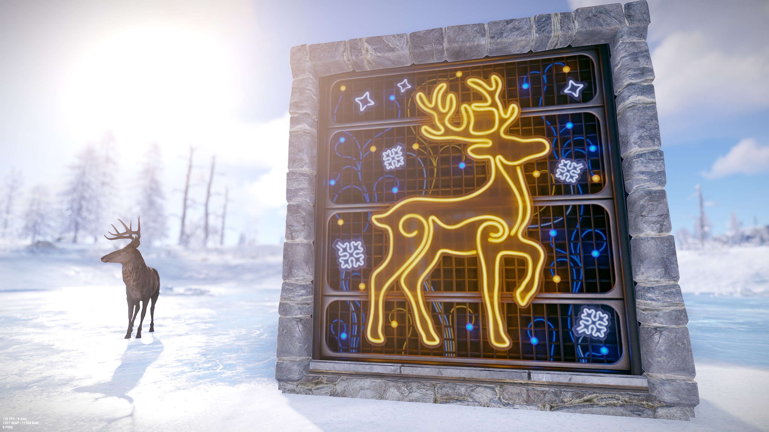 Winter Spirit Garage Door thumbnail 6