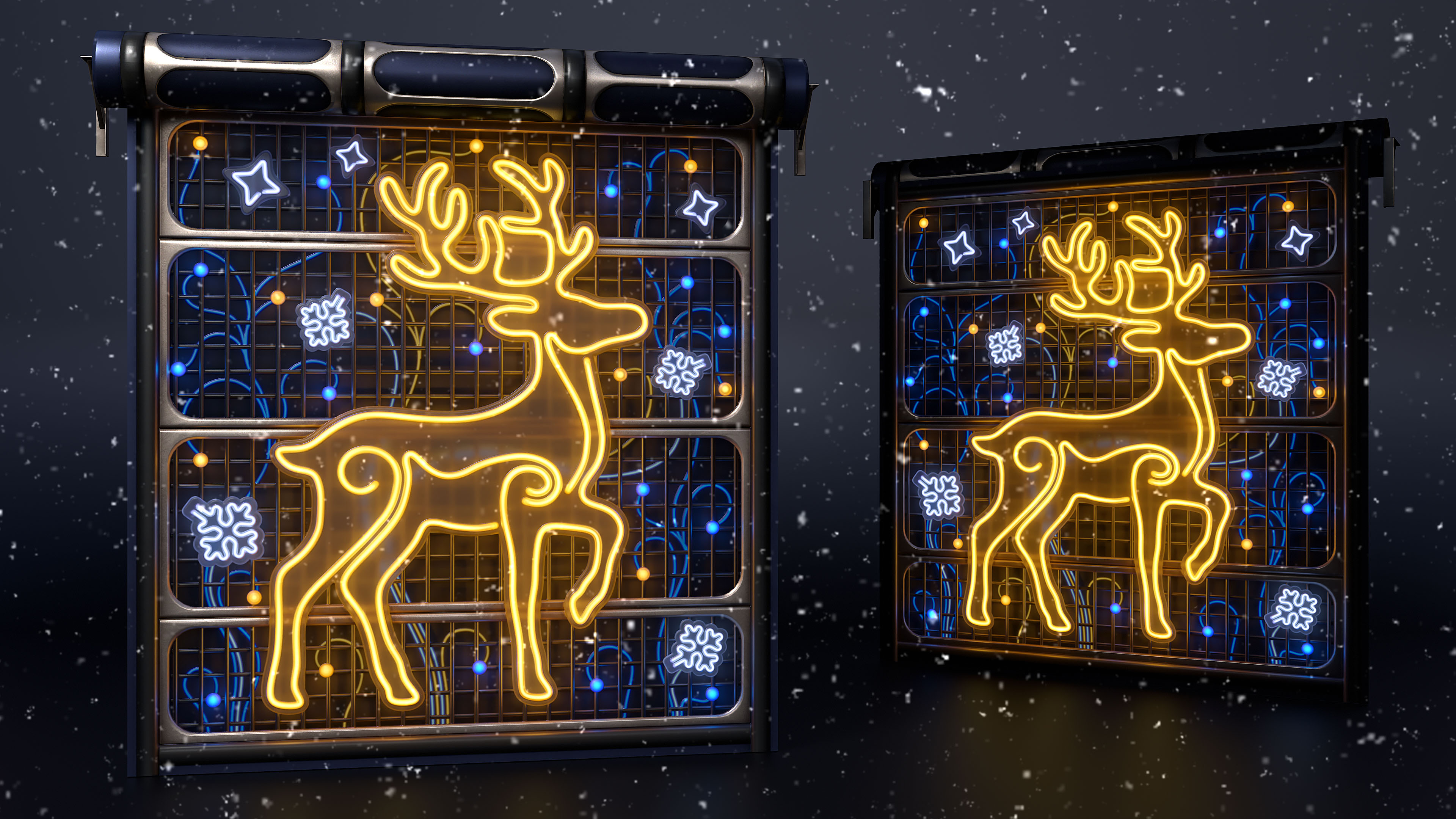 Winter Spirit Garage Door screenshot 1