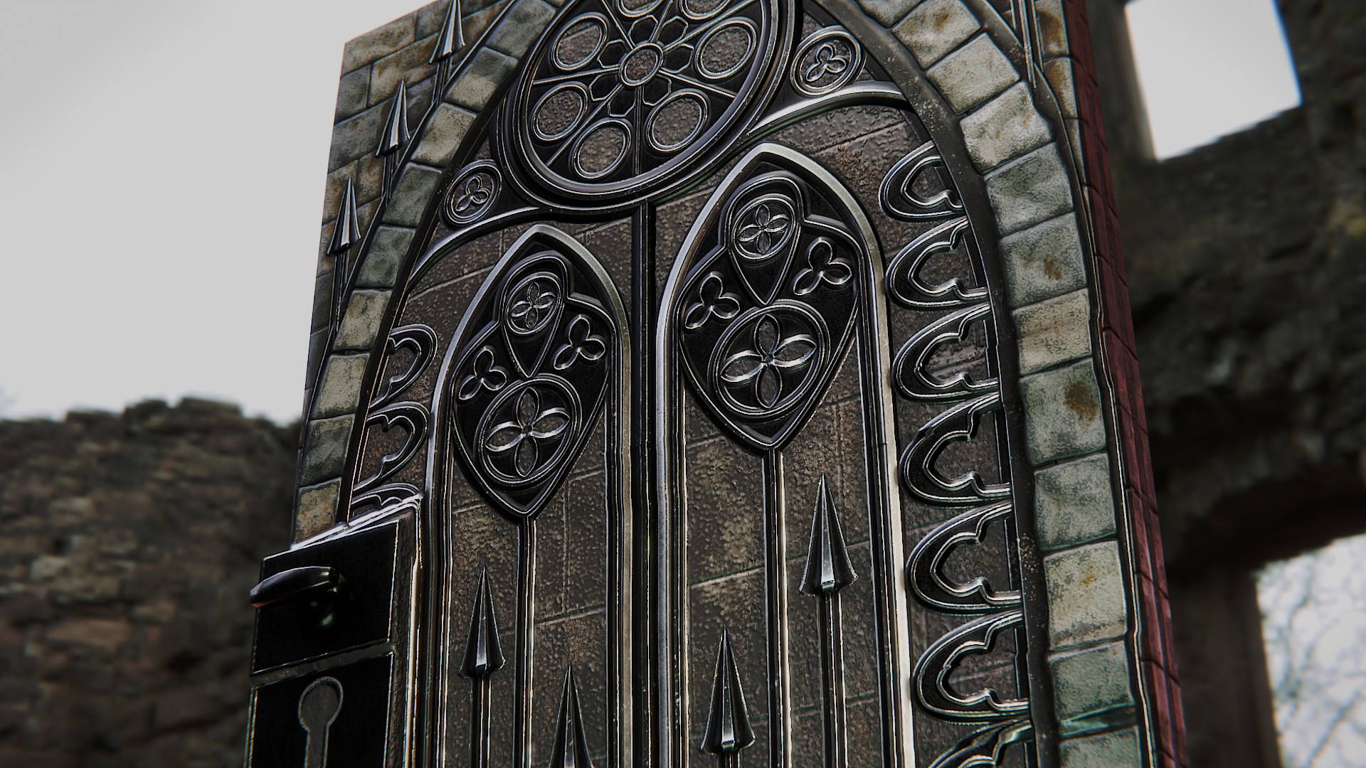 Inquisitor Metal Door thumbnail 3