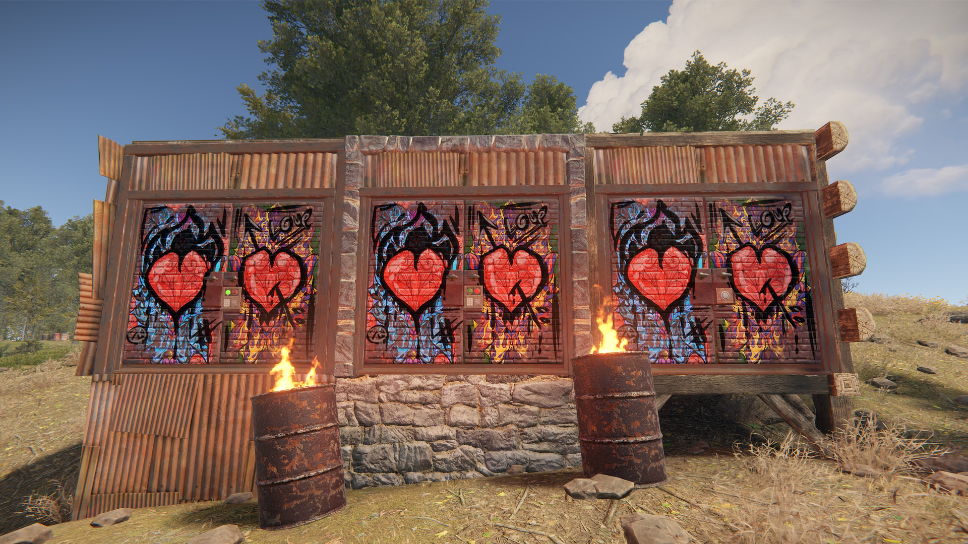 Graffiti Love Double Door thumbnail 2
