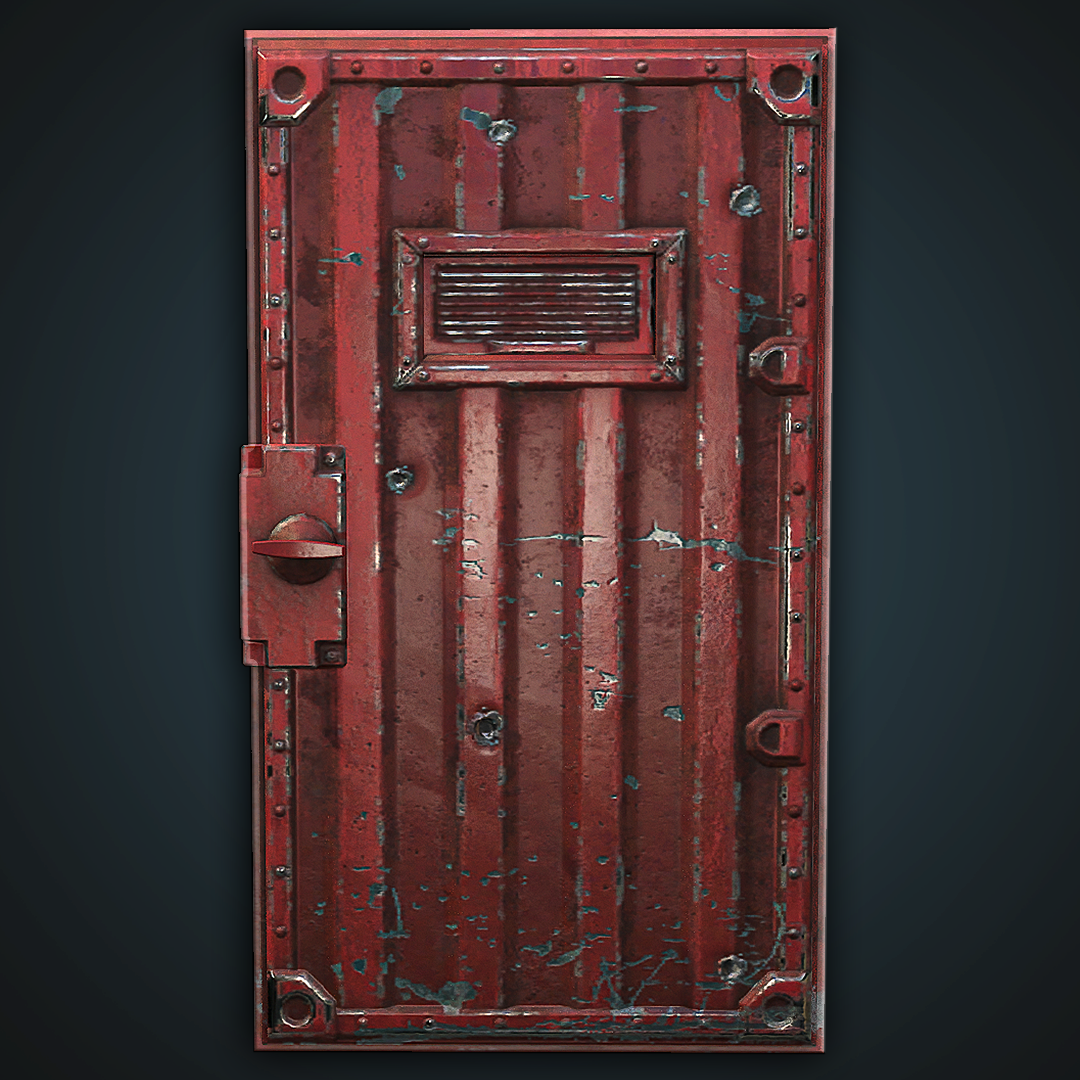 Red Armored Container Door screenshot 1