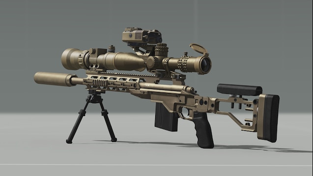 Sniper 3D  Col. S. Klause Set & Red Buck rifle