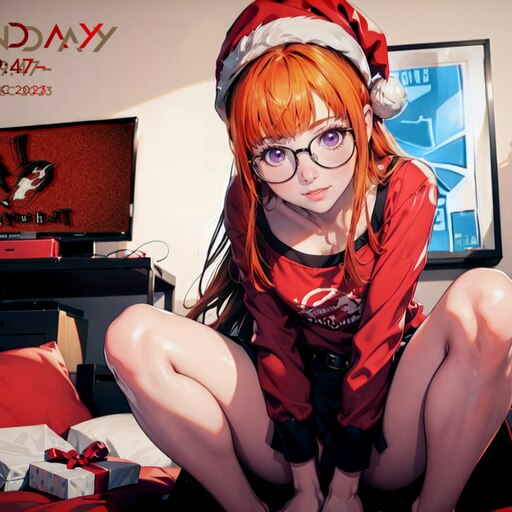 Steam Workshop::【PERSONA5】 佐倉双葉 : futaba sakura : Xmas2