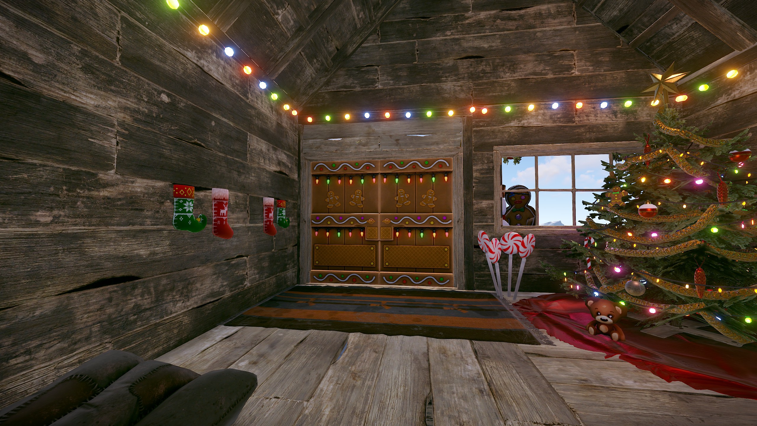 Gingerbread Double Wooden Door thumbnail 4