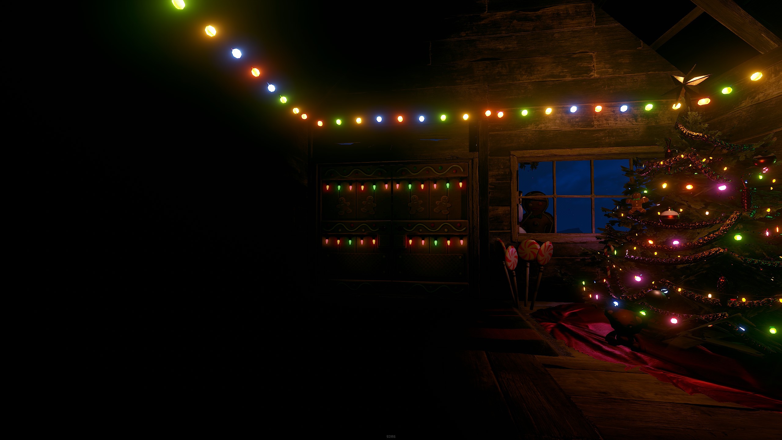 Gingerbread Double Wooden Door thumbnail 3