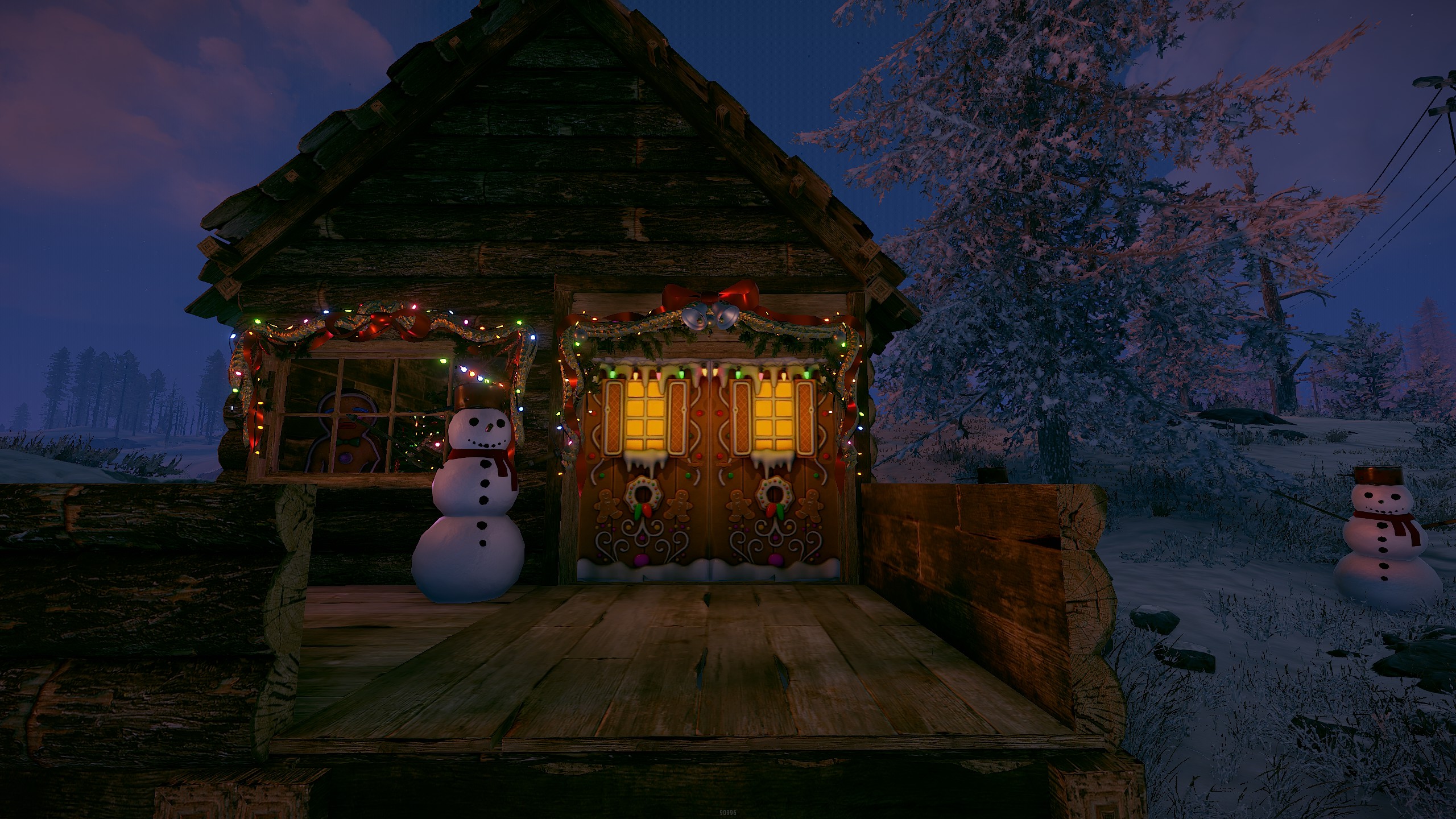 Gingerbread Double Wooden Door screenshot 1
