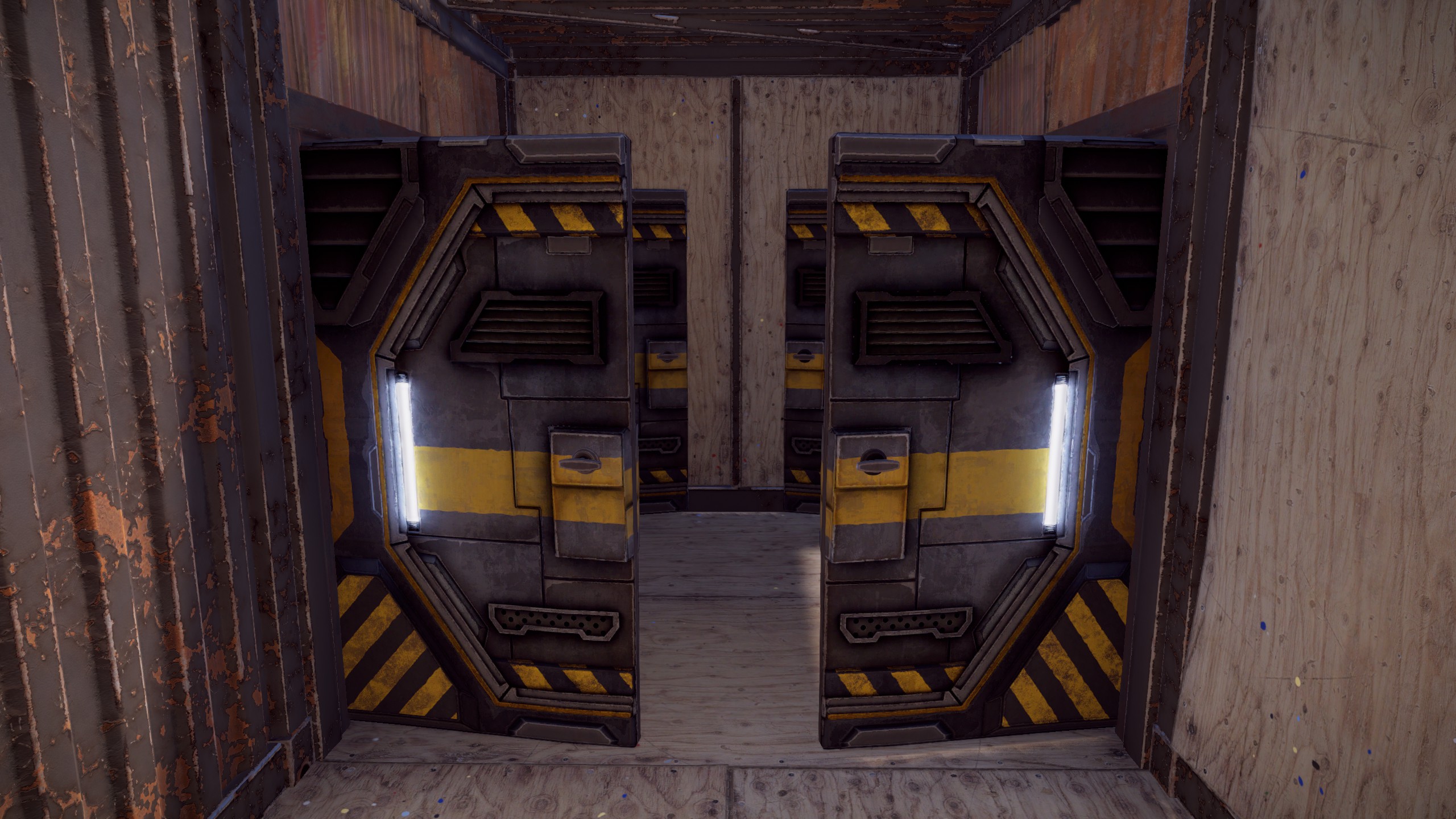 Space Airlock Double Door thumbnail 6