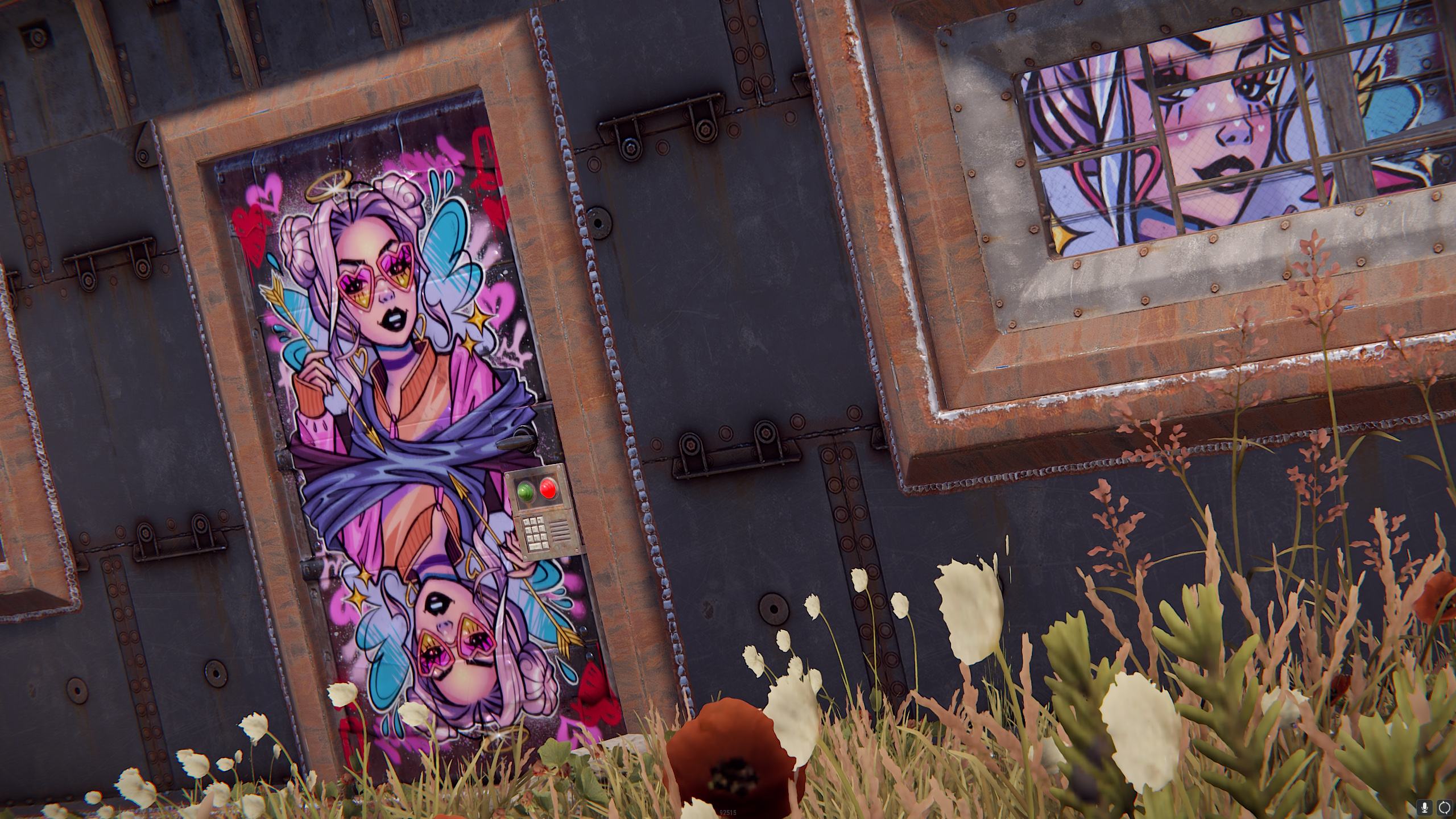 Love Arrow Metal Door thumbnail 11