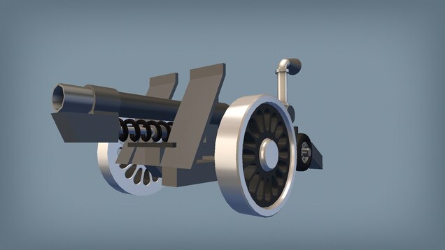 Steam Workshop::150毫米SIG33步兵炮-后座装置