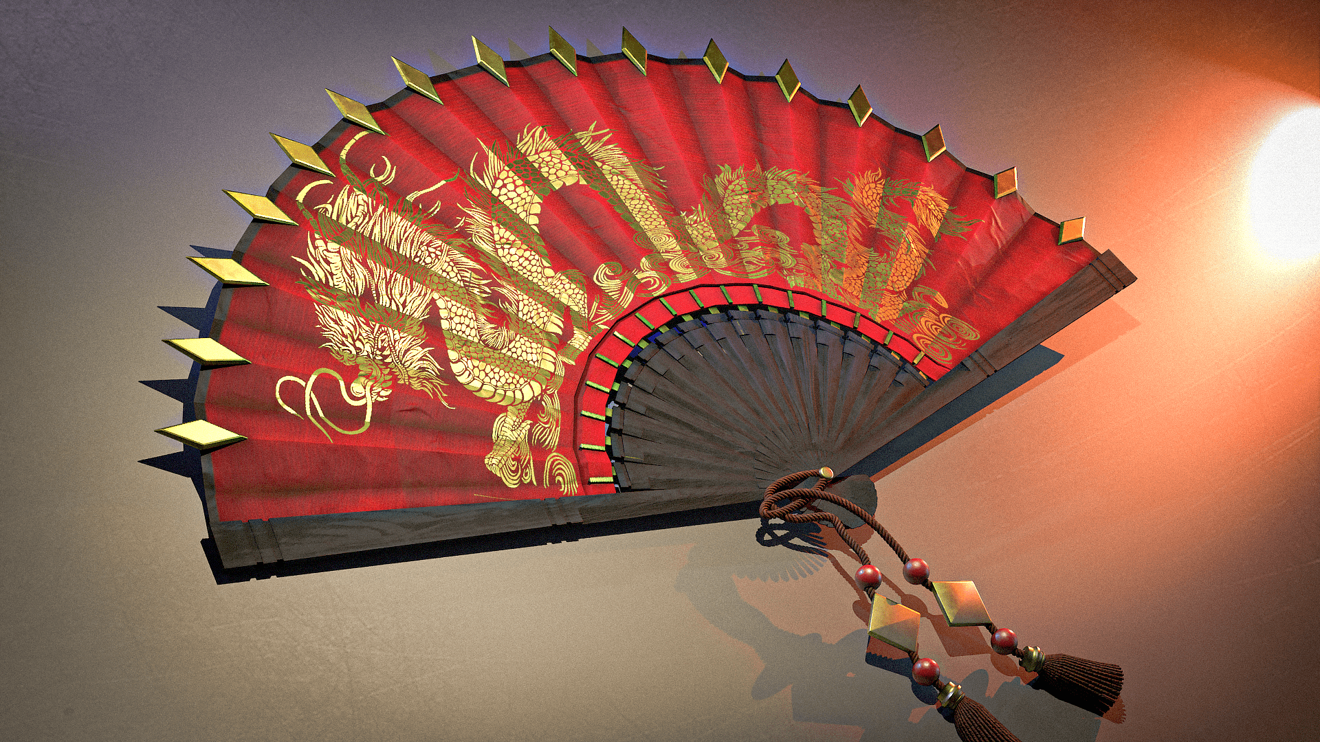 Dragon Fan Rug screenshot 1