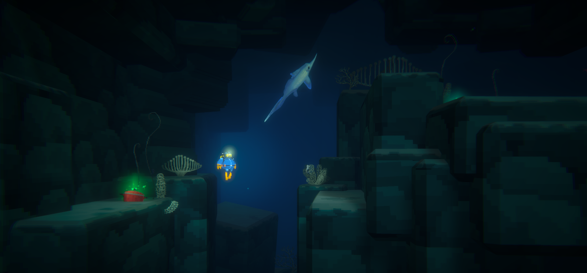Steam Community :: Guide :: Blue Hole Depths map for items and seahorse