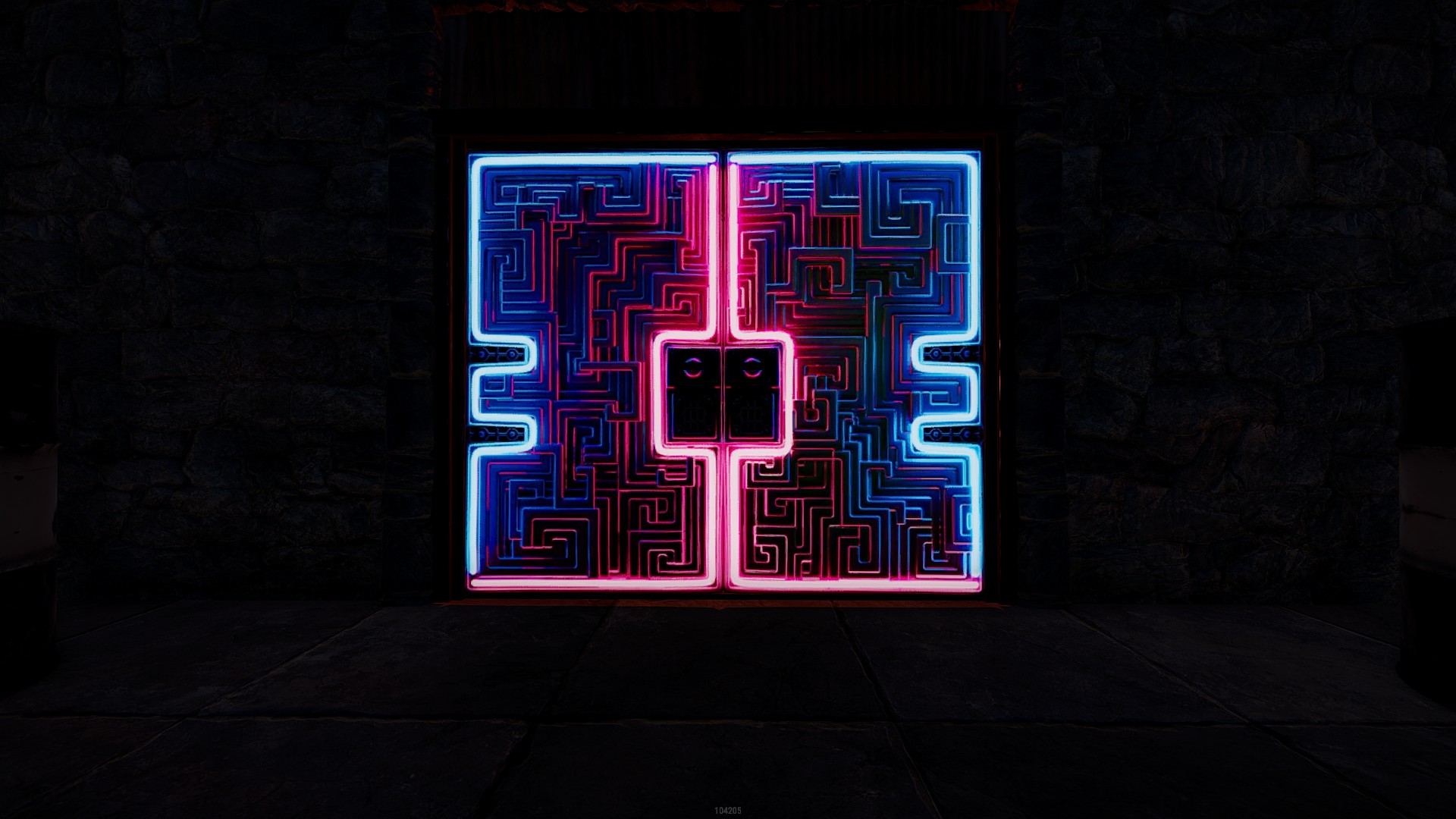 Neon Bismuth Metal Double Door thumbnail 5