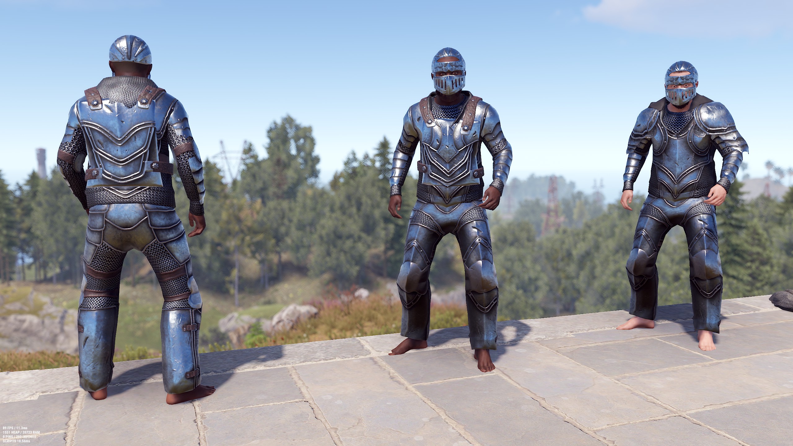 Heavy Knight Facemask thumbnail 4