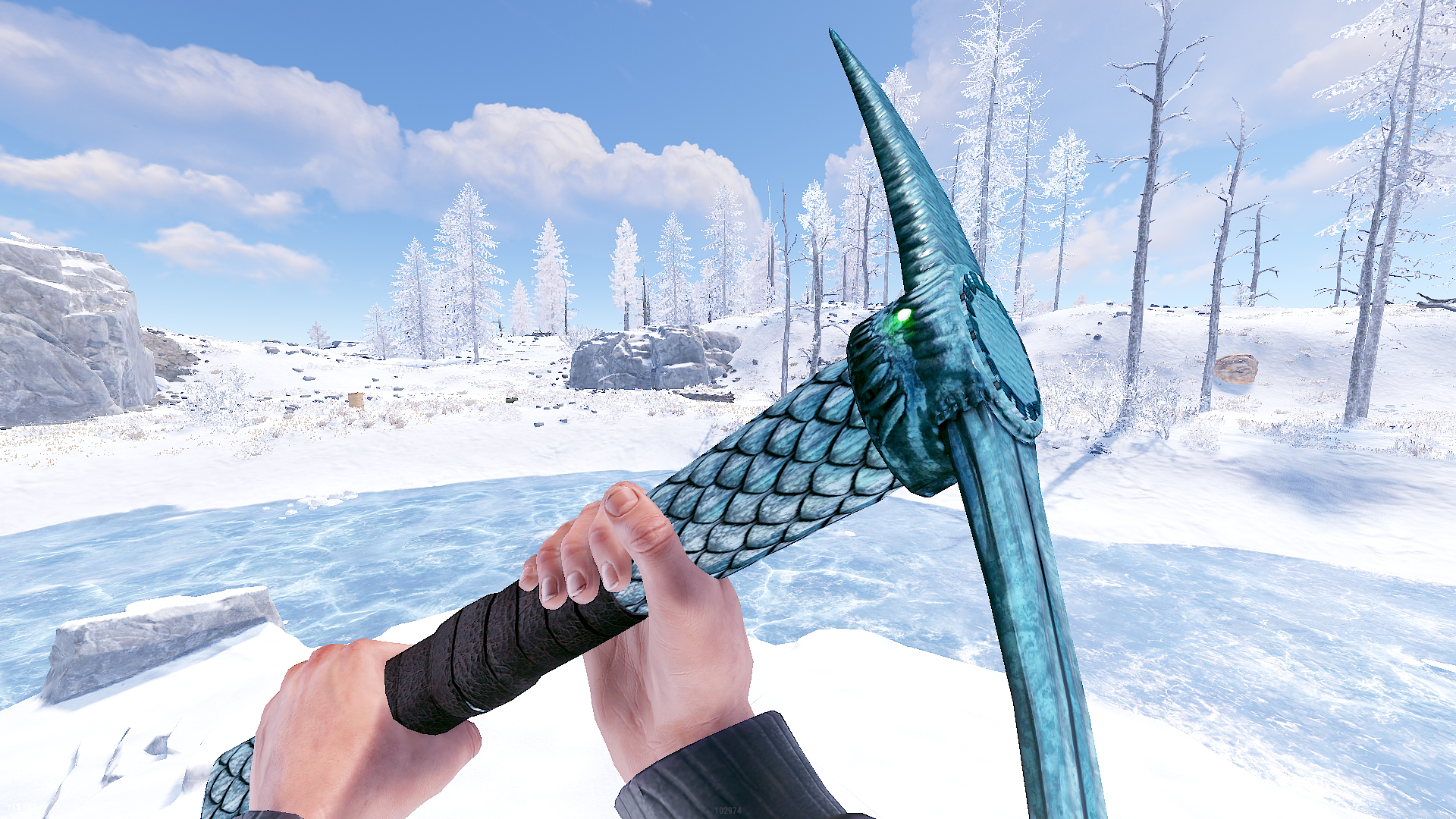 Jade Beast Pickaxe thumbnail 3