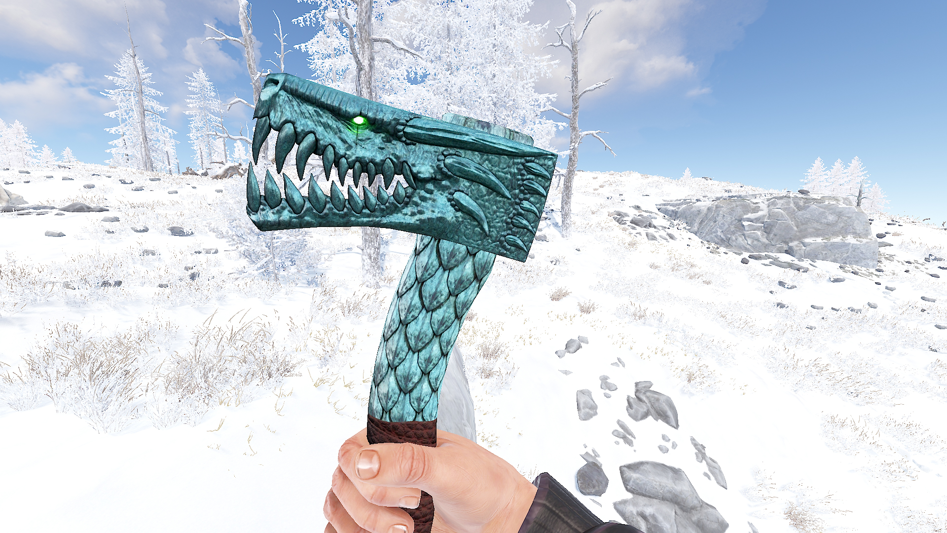 Jade Beast Hatchet thumbnail 3