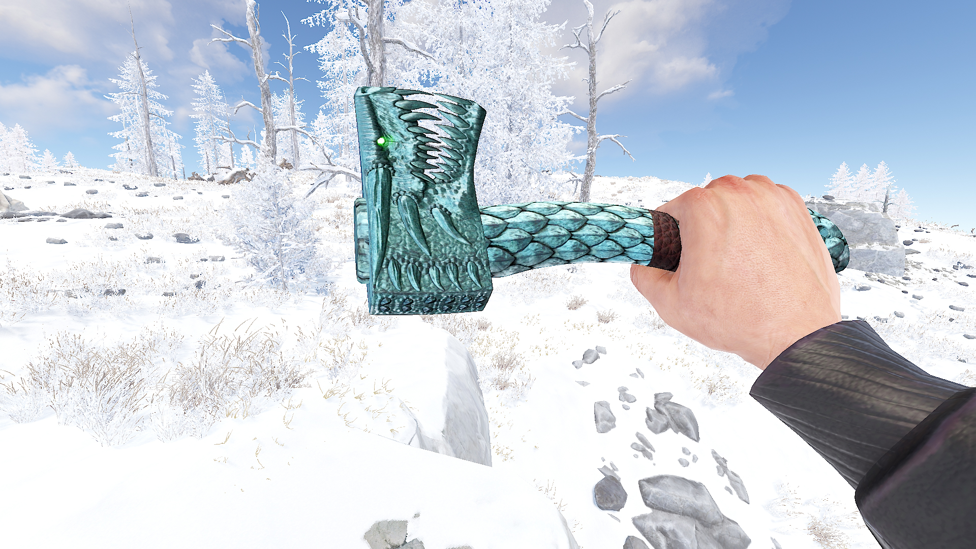Jade Beast Hatchet thumbnail 5