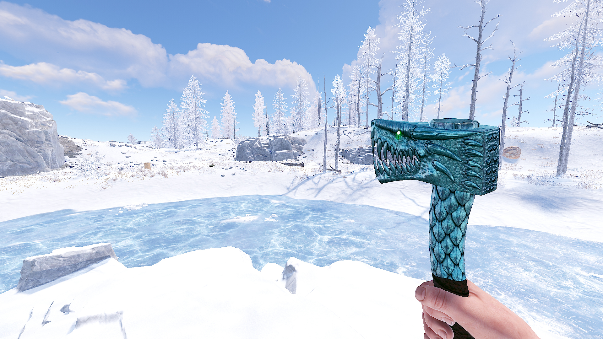Jade Beast Hatchet thumbnail 2