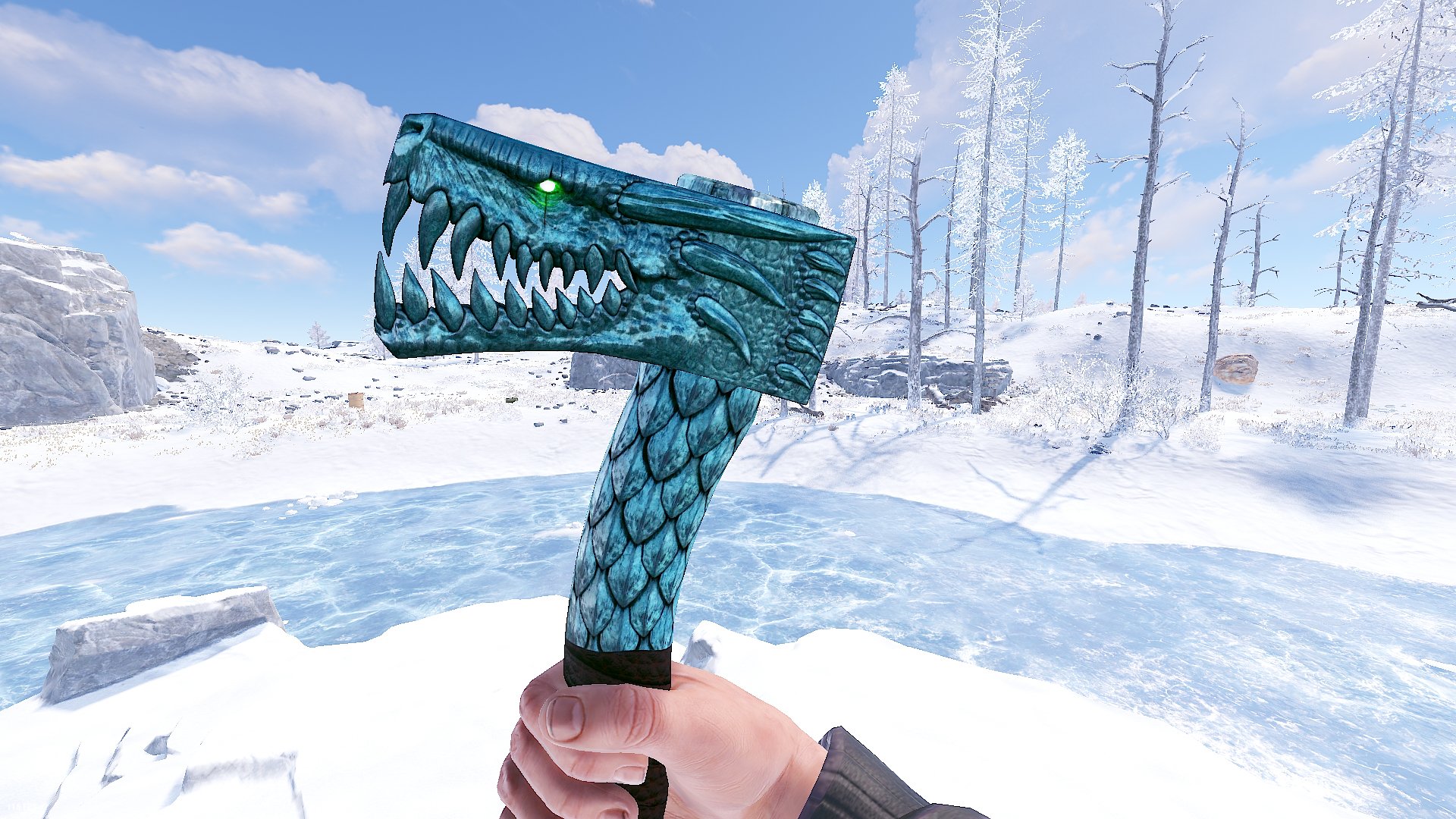 Jade Beast Hatchet thumbnail 4