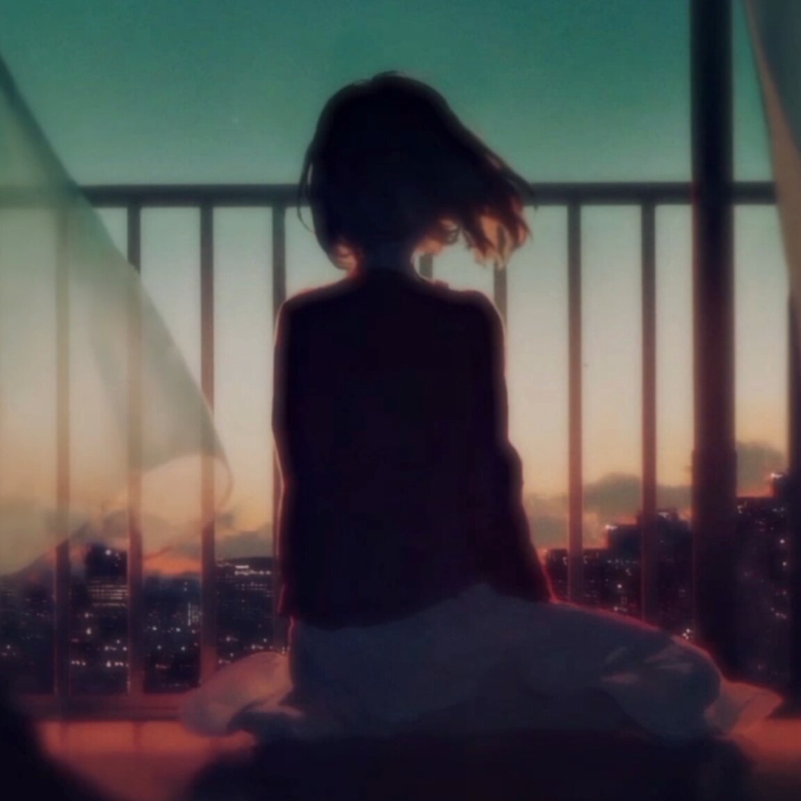 Sunset Girl Animation