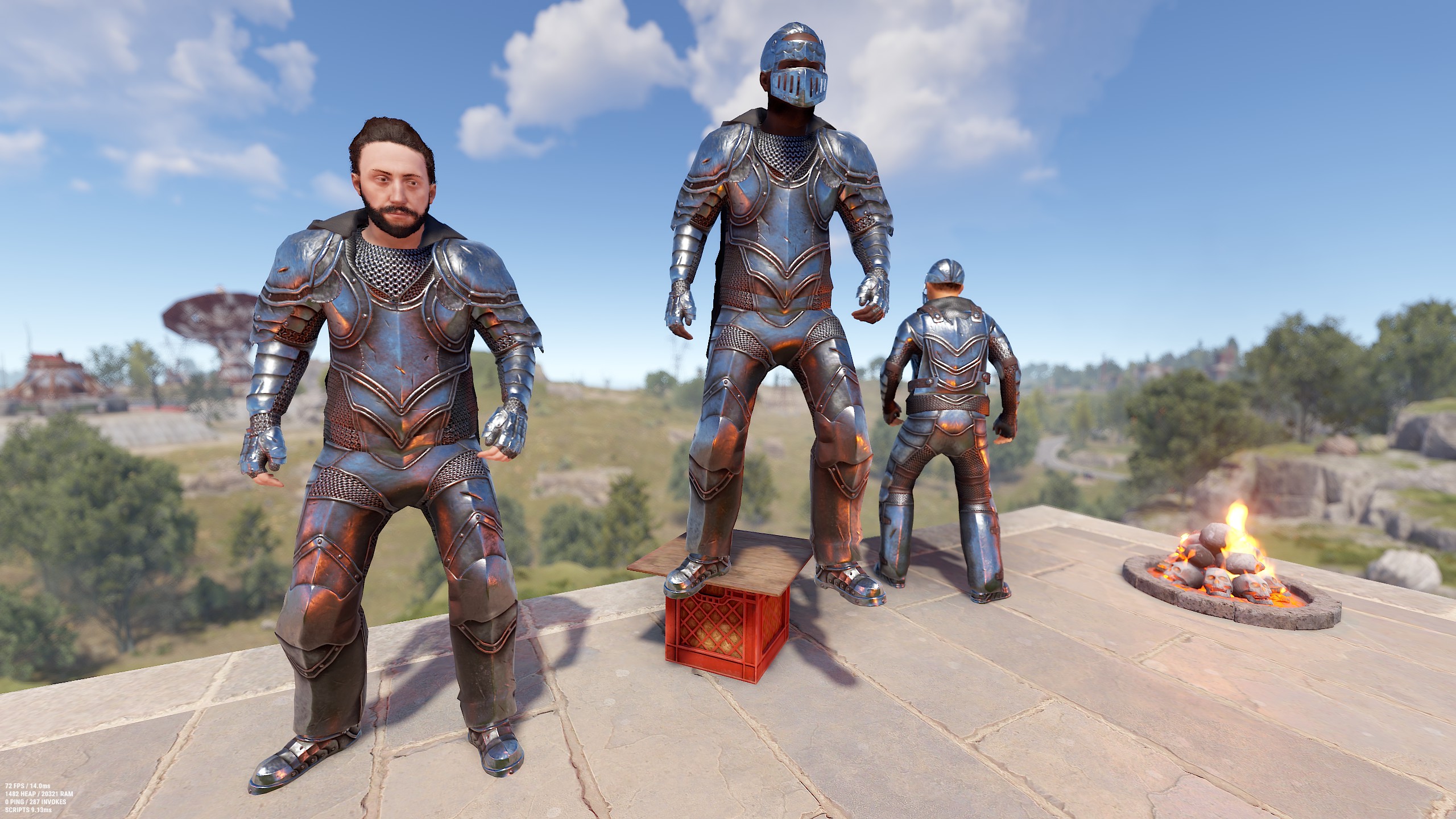 Heavy Knight Roadsign Gloves thumbnail 2