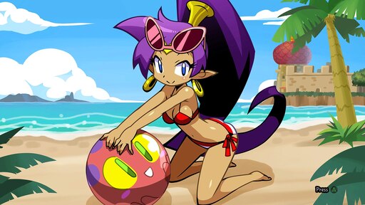 Steam 커뮤니티 :: 스크린샷 :: And thus we conclude another Shantae dlc with a sexy ...
