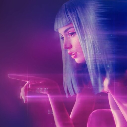 Steam 创意工坊 Ana De Armas Hologram Girl From Blade Runner 49 Live Wallpaper