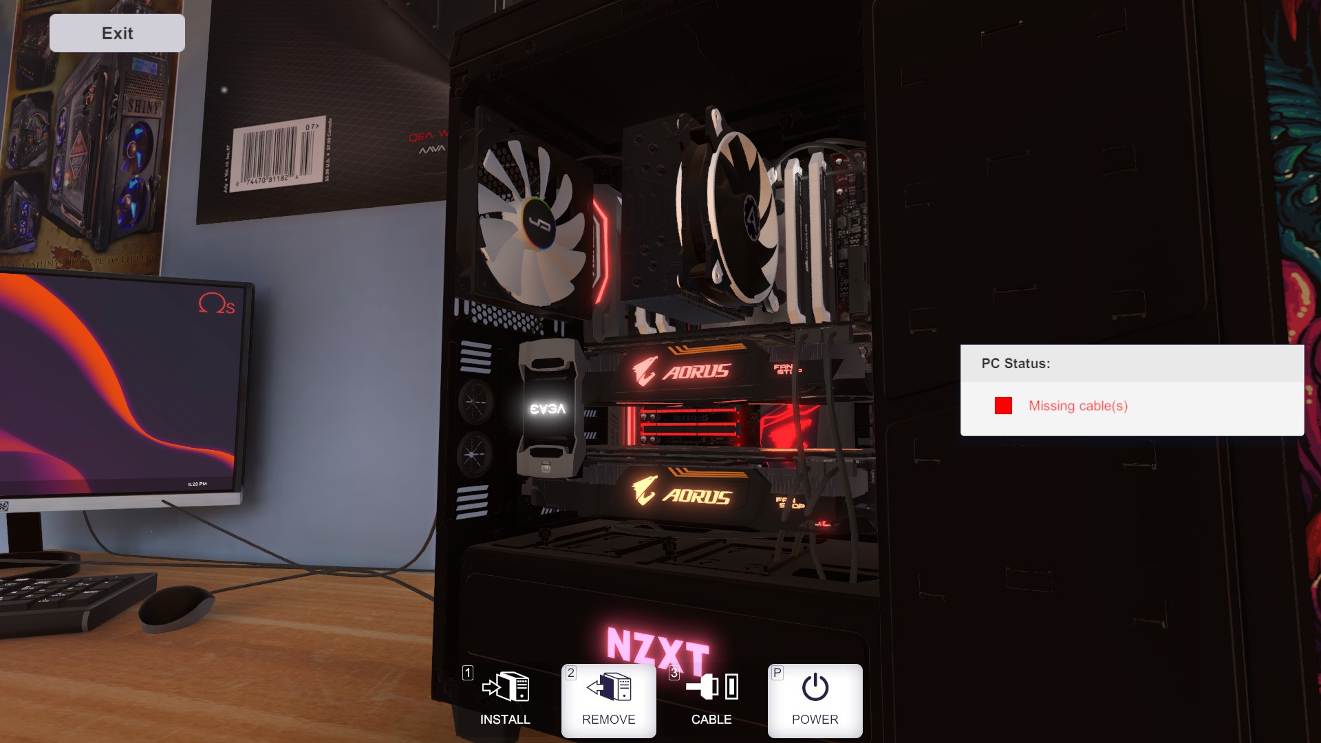 steam pc building simulator