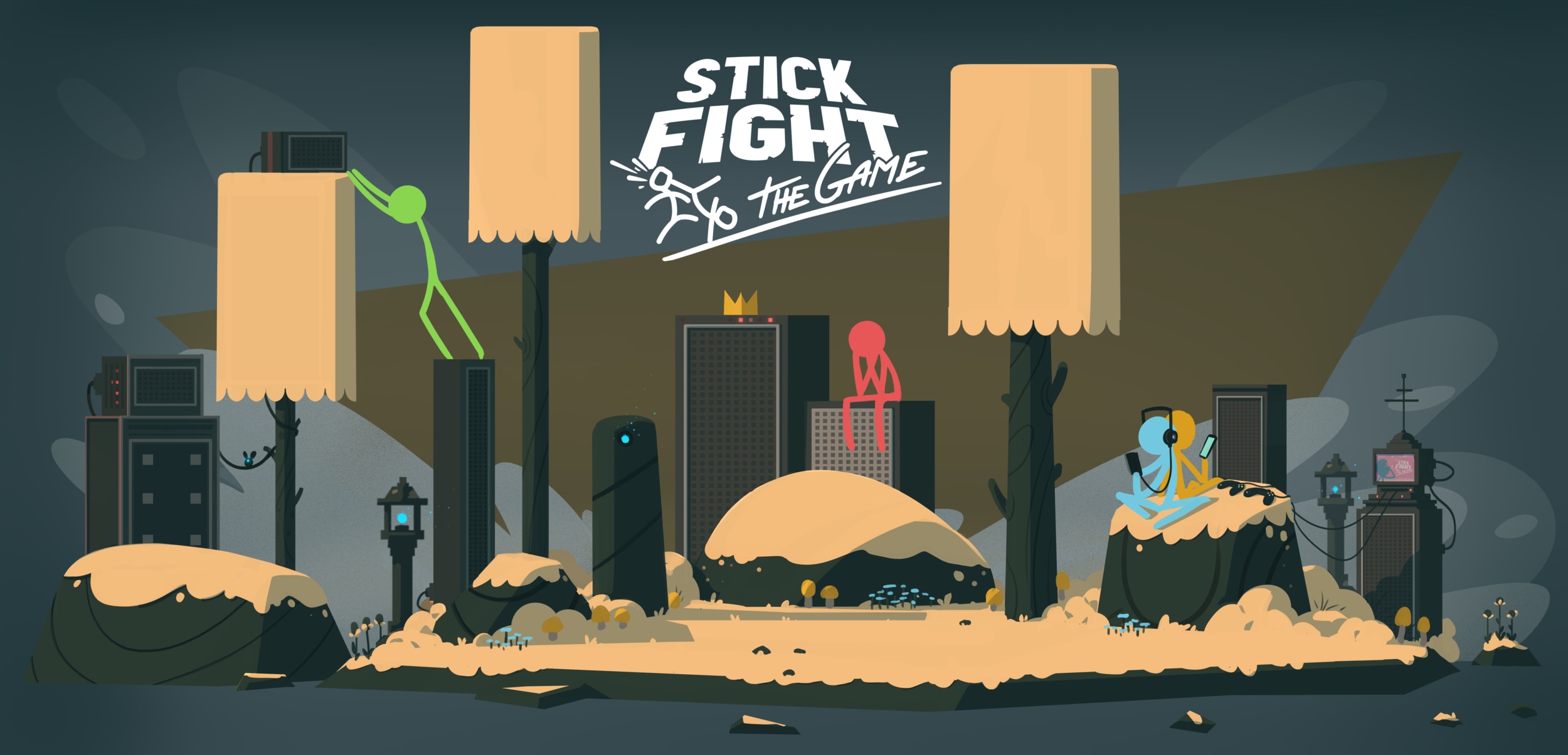 Steam Workshop::Stick Fight Winter map