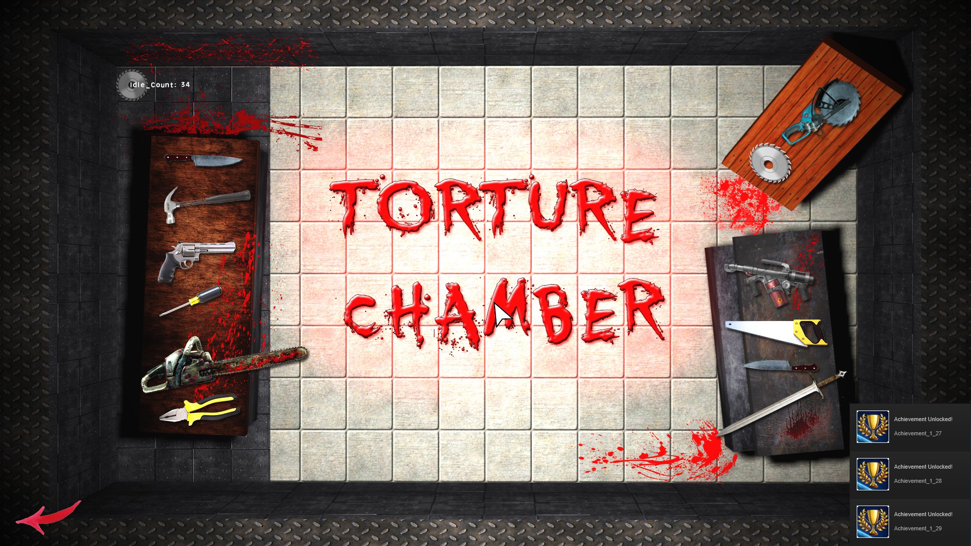 torture chamber game flonga