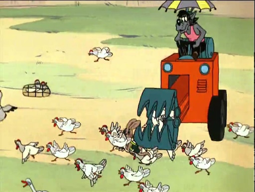 Волк на тракторе ну погоди фото Волк на тракторе ну погоди фото