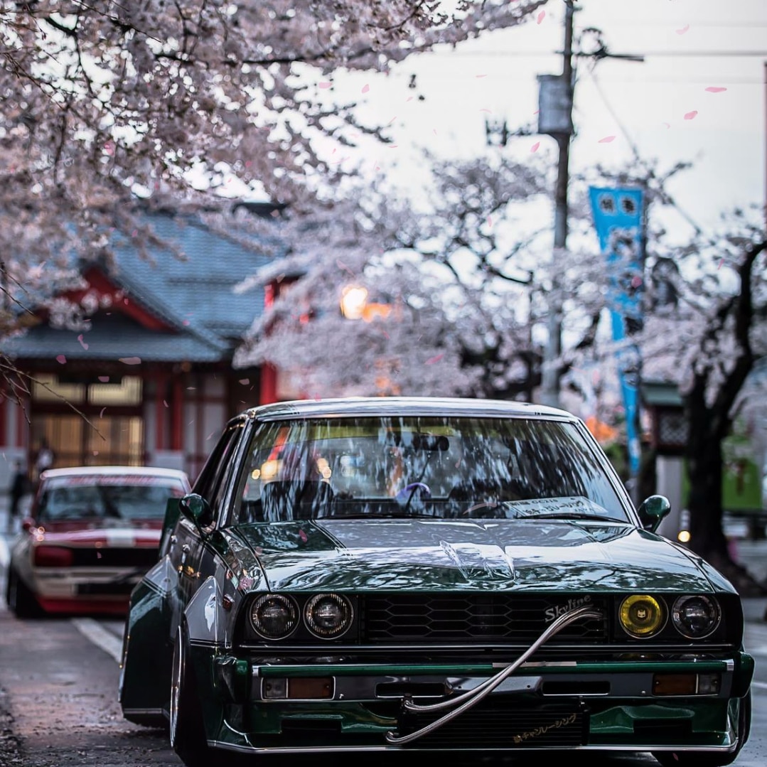 JDM classic car Skyline (Sakura)