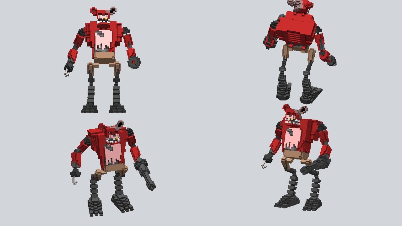 Steam Workshop Fnaf Withered Foxy Mech