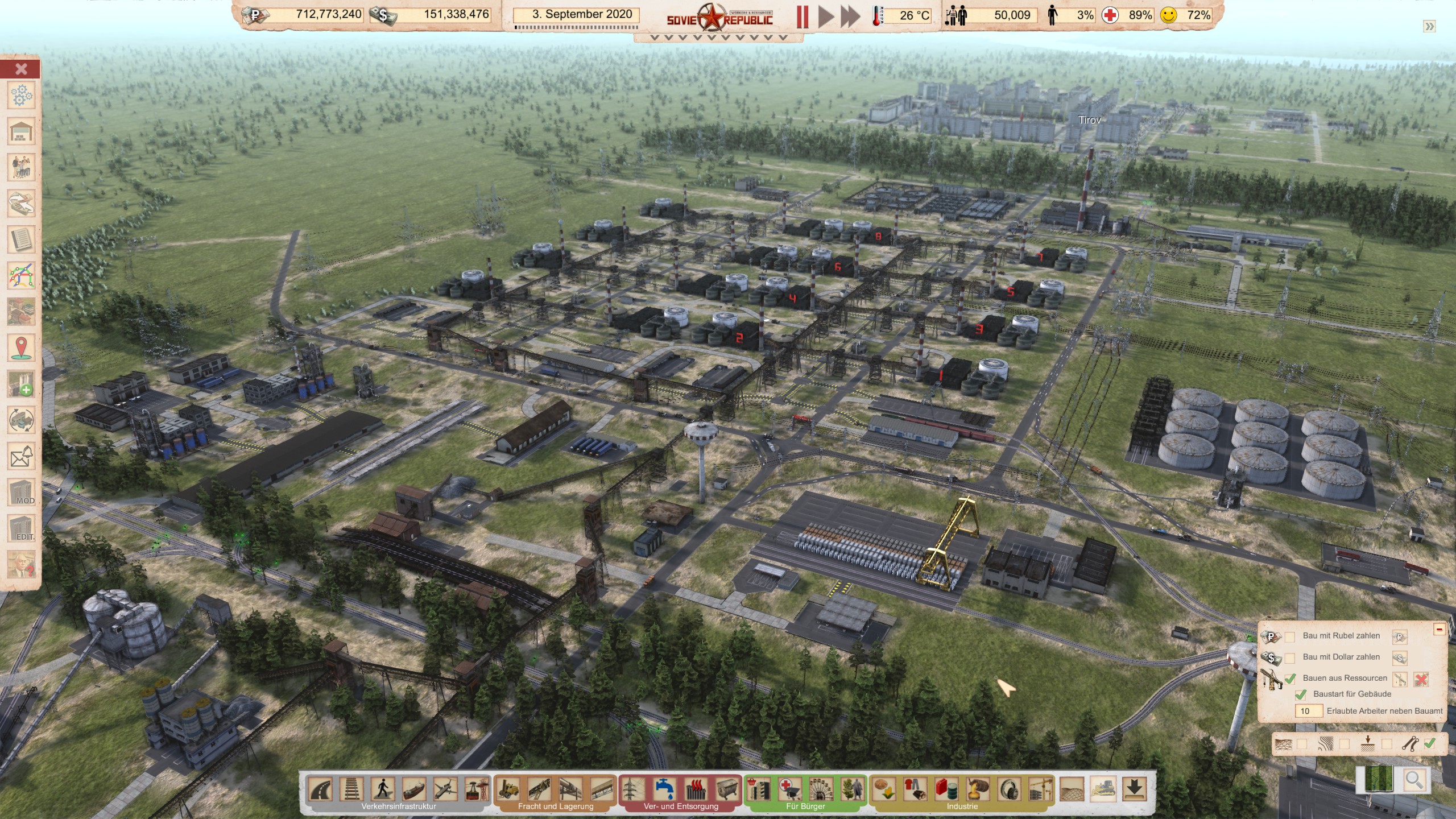 Скриншот игрового процесса Workers & Resources: Soviet Republic