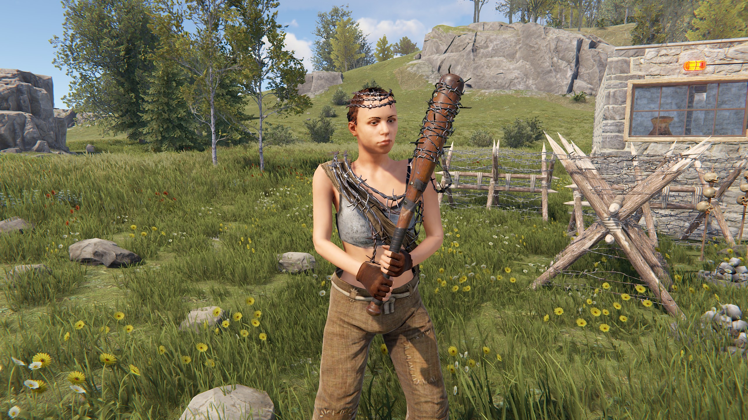 Barbed Wire Poncho thumbnail 4