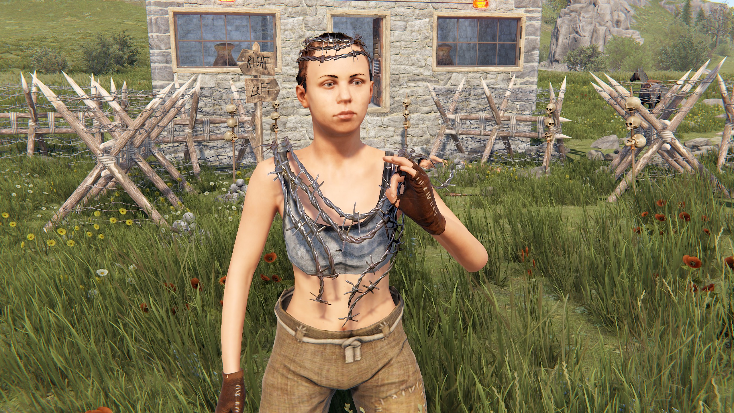 Barbed Wire Poncho thumbnail 5