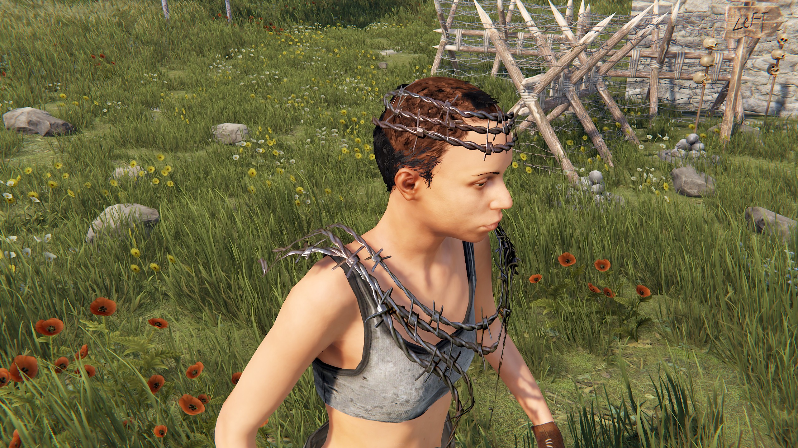 Barbed Wire Poncho thumbnail 8