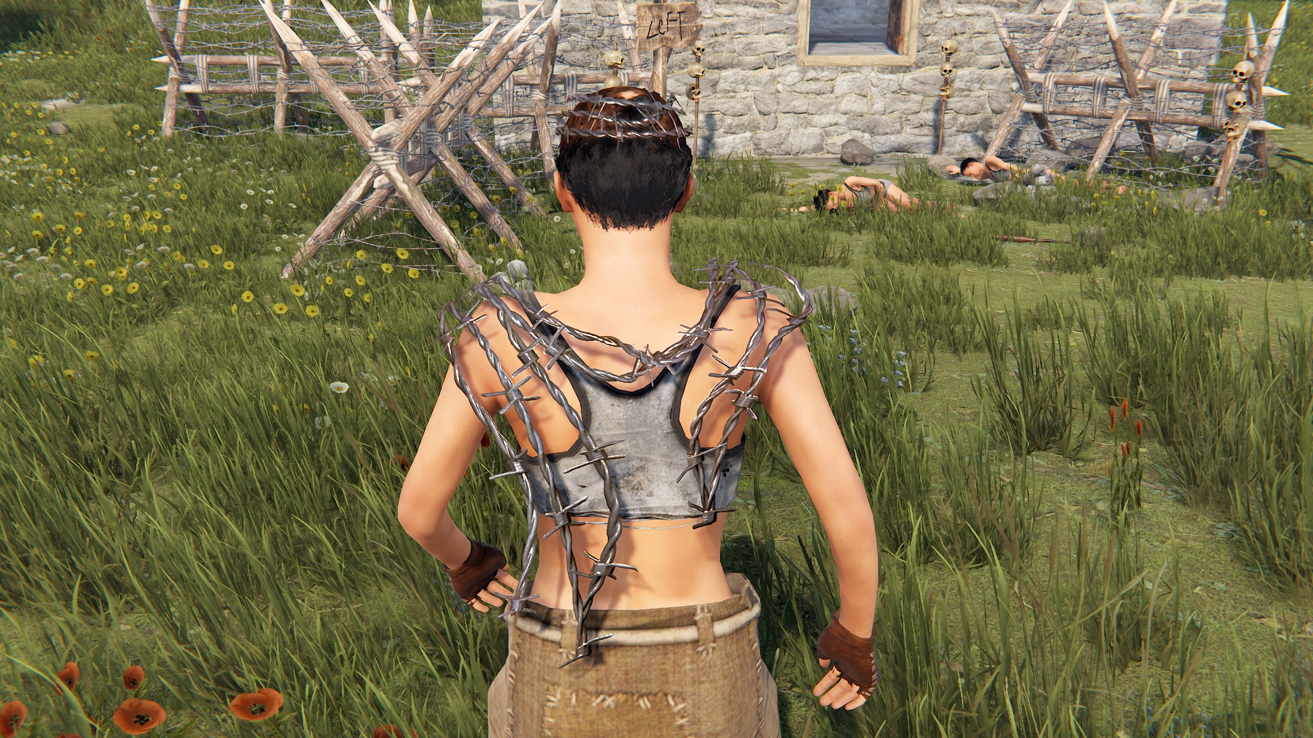 Barbed Wire Poncho thumbnail 9