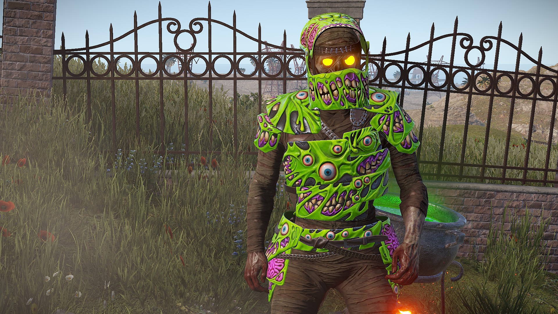 Slime Monster Helmet thumbnail 9