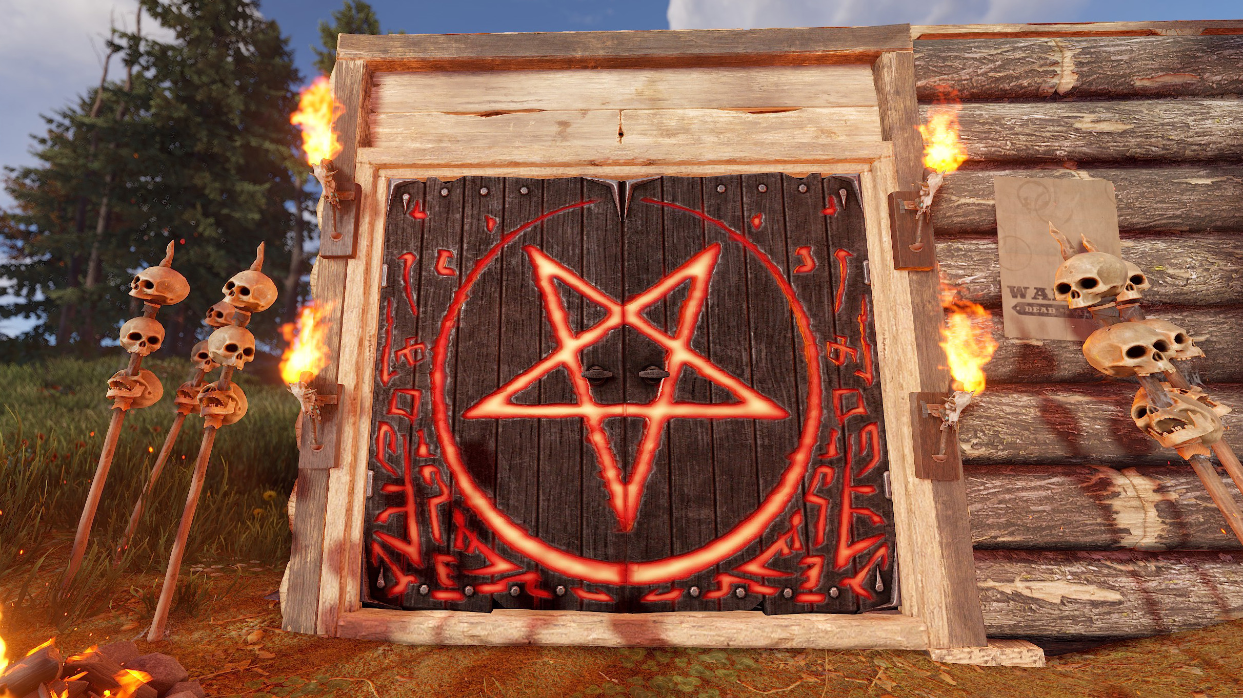 Wooden Double Door from Hell screenshot 1