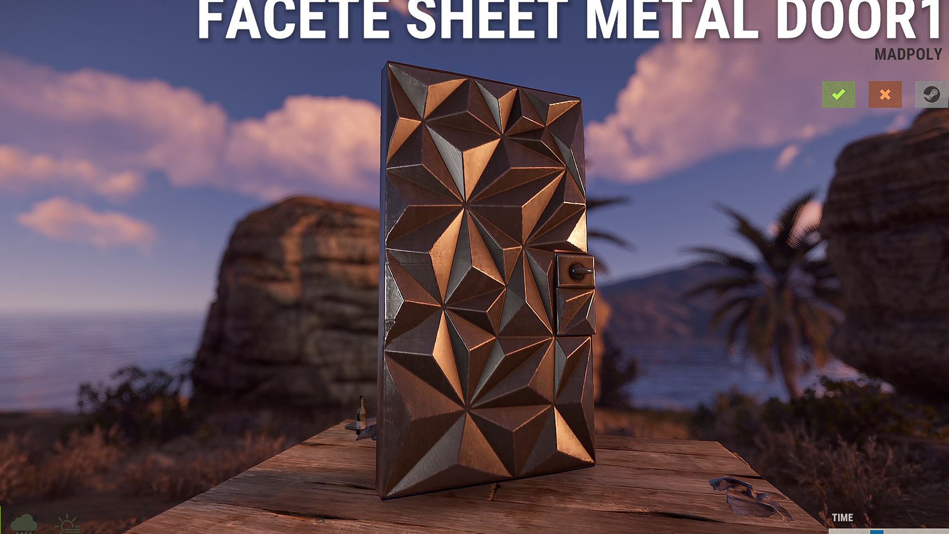 Facet Sheet Metal Door thumbnail 3
