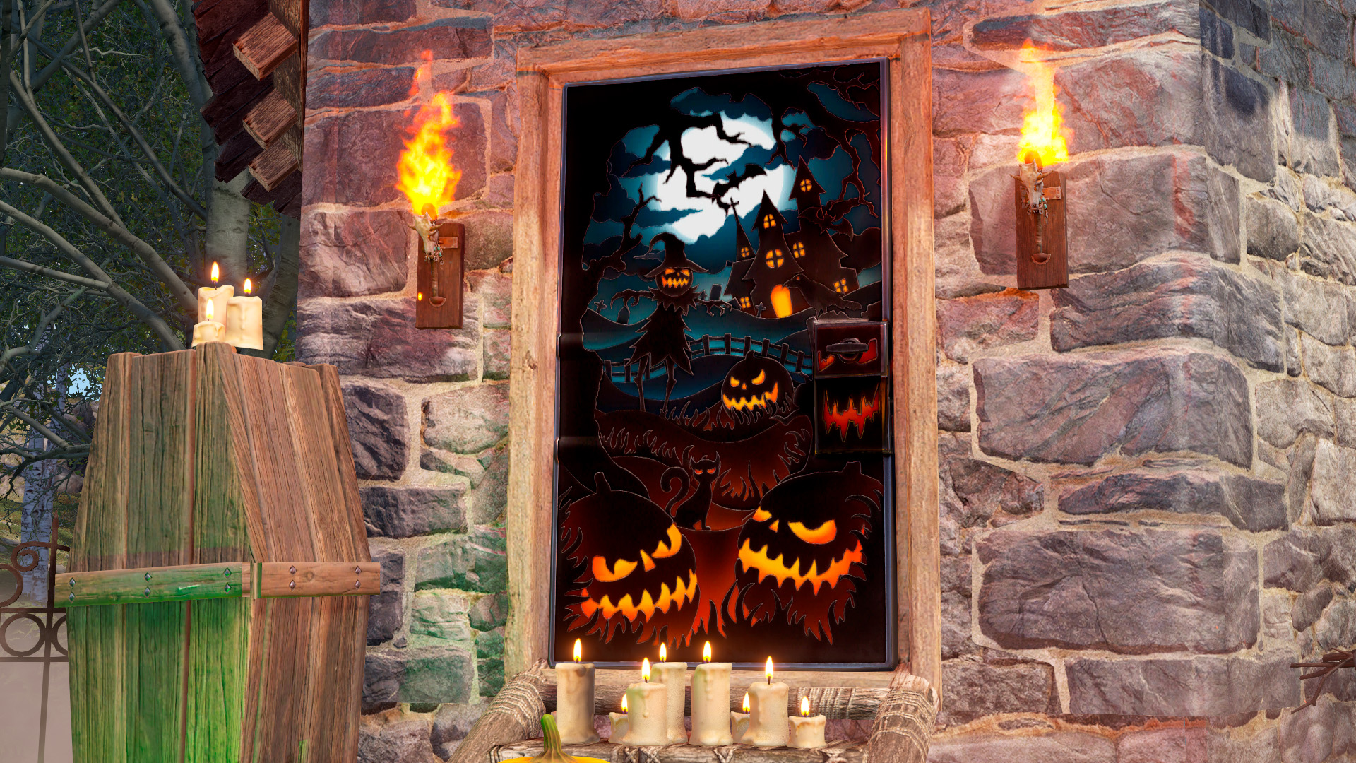 Grim Farm Metal Door thumbnail 3