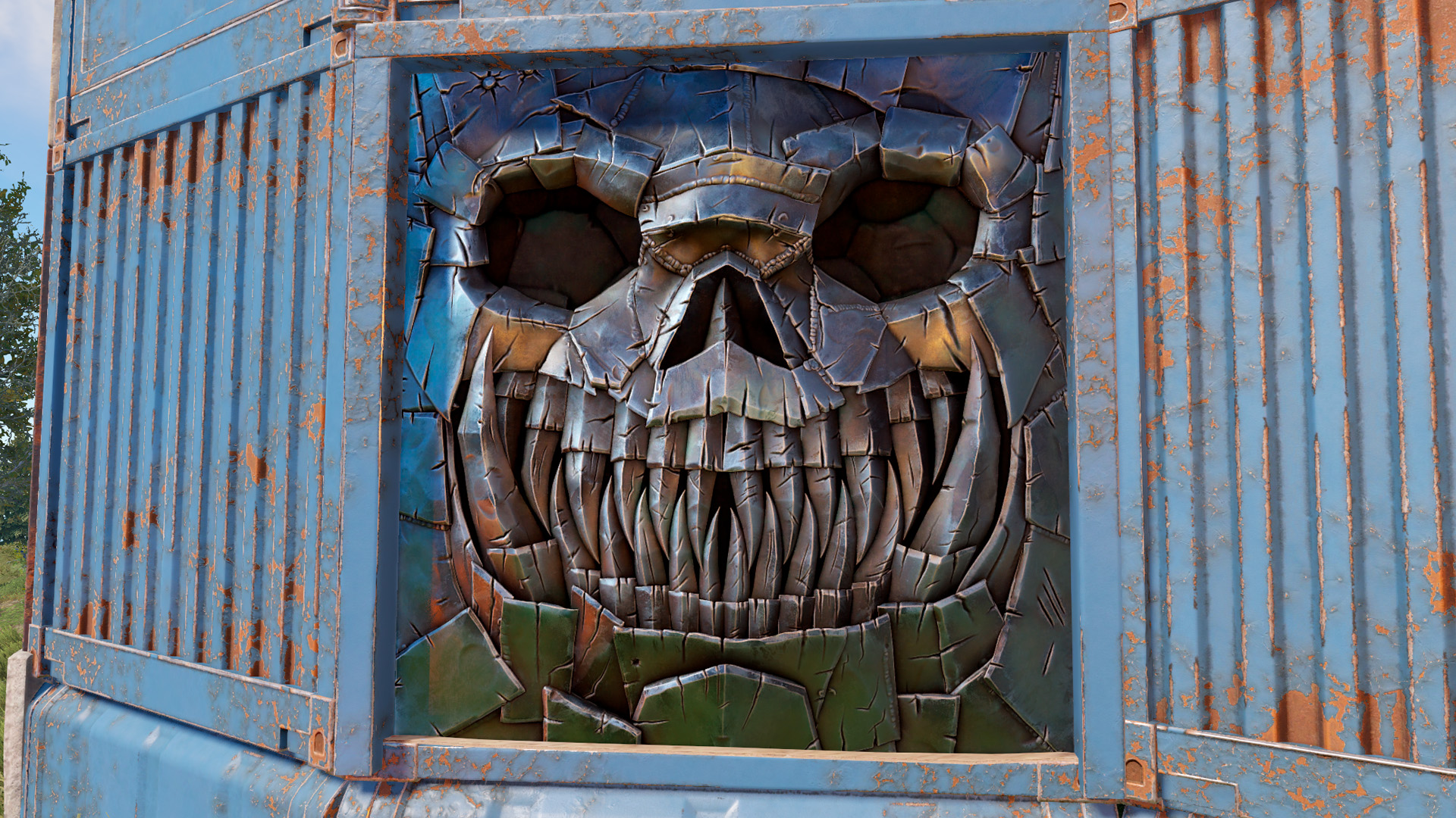 Twisted Metal Garage Door thumbnail 8