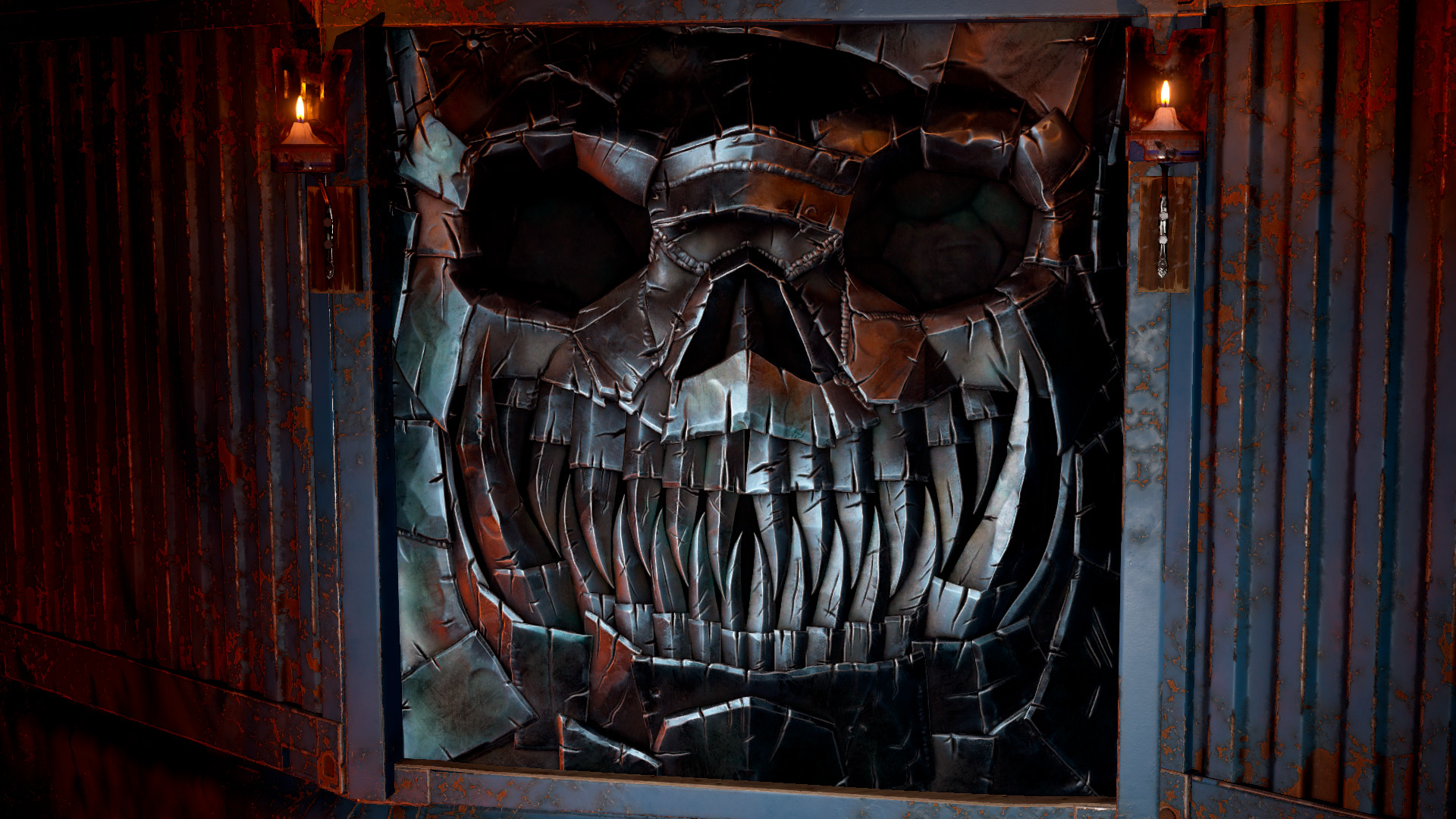Twisted Metal Garage Door thumbnail 6