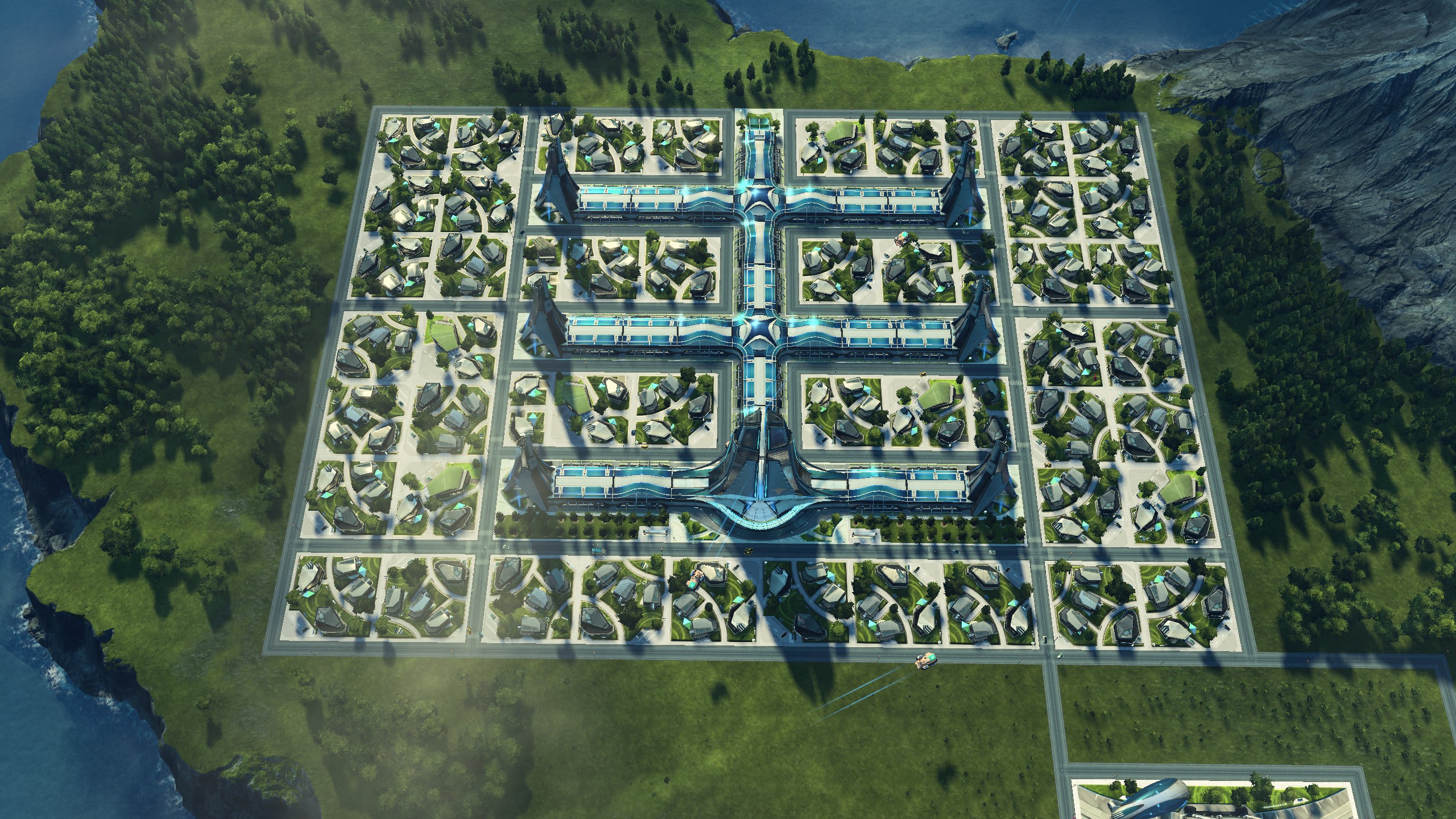 optimal layout for temperate zone residences in anno 2205