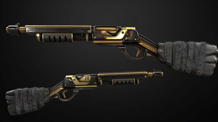 Black Gold Pump Shotgun - image 2