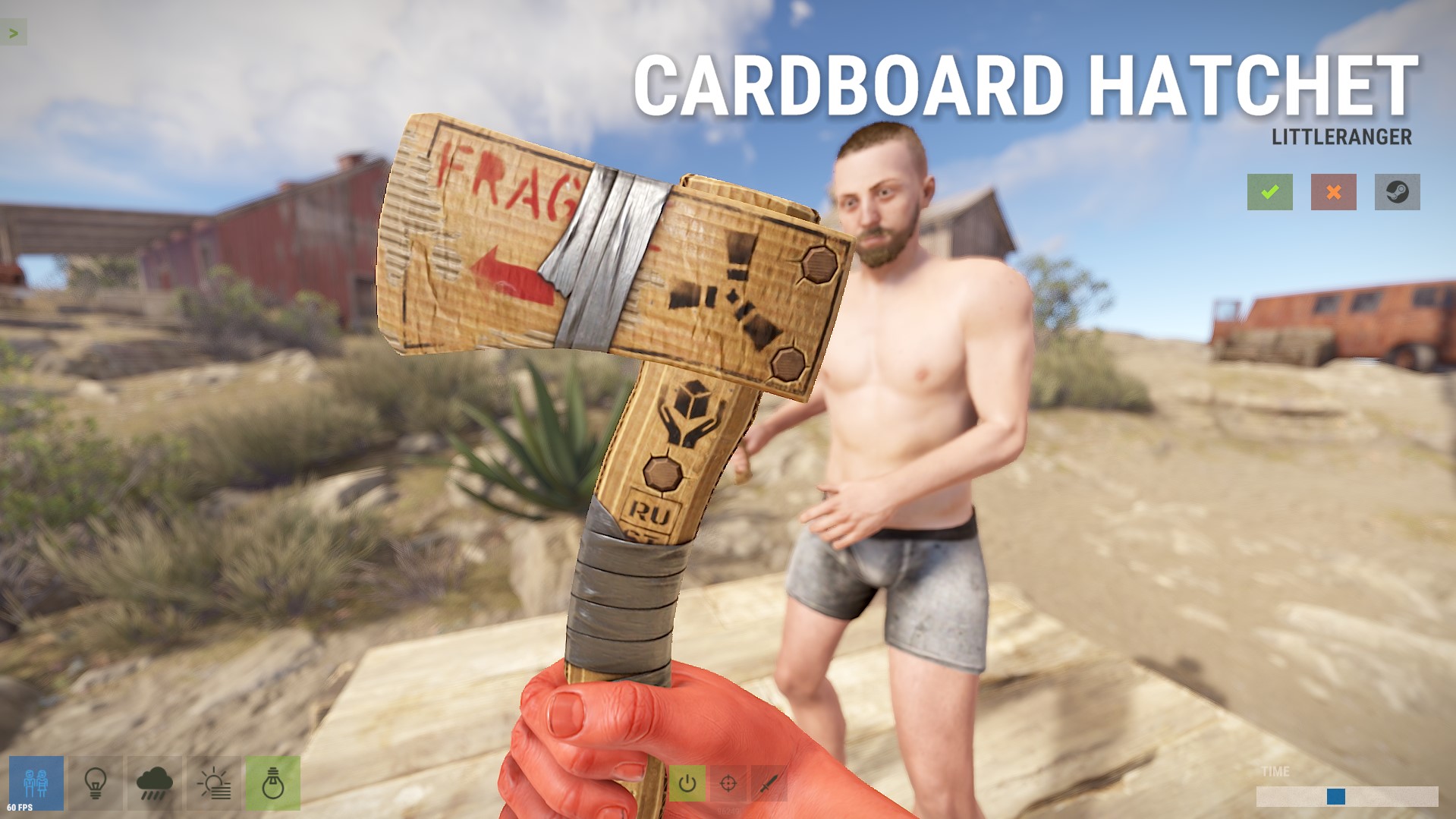 Cardboard Hatchet thumbnail 3